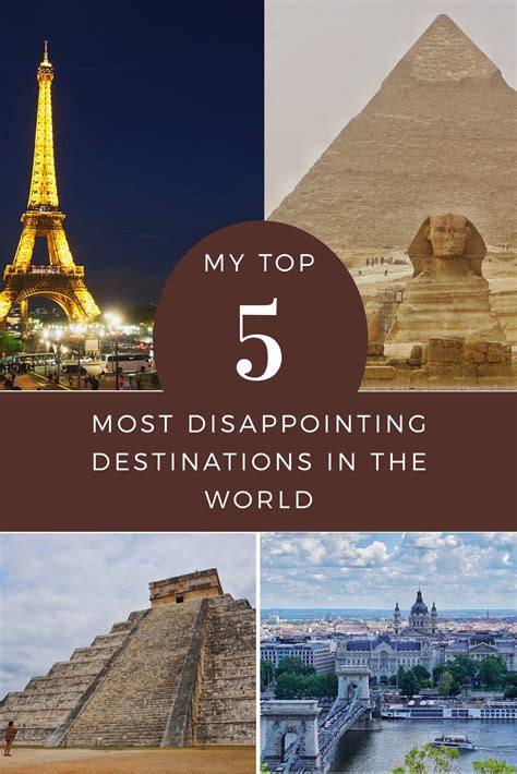 Top 5 Most Disappointing Destinations In The World | Travel around the ...