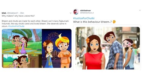 #JusticeForChutki Funny Memes Trend Because Chhota Bheem Ditches Chutki, Marries Indumati ...