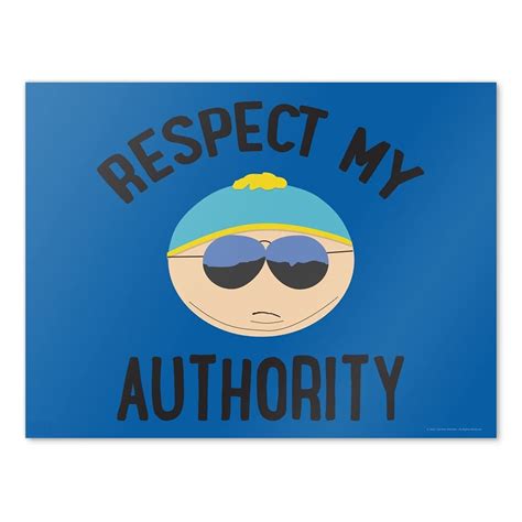 Cartman Respect My Authoritah