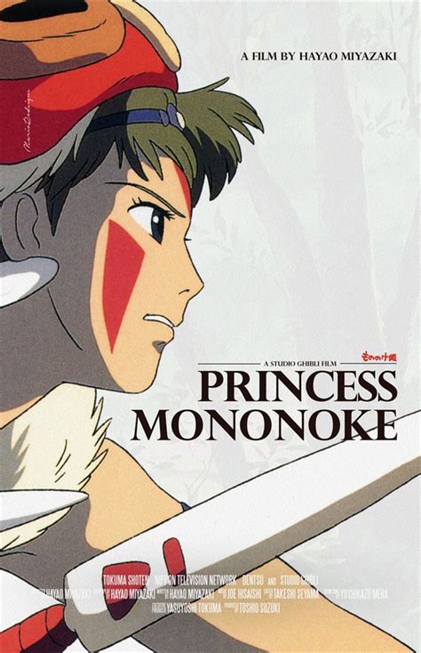 Princess Mononoke movie large poster.