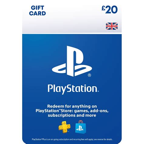 PlayStation Store £20 Gift Card (Digital Download Code) | Smyths Toys UK