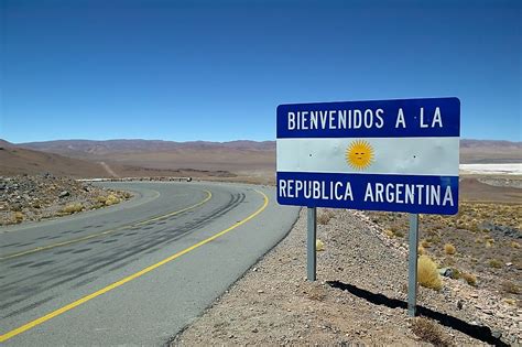 Which Countries Border Argentina? - WorldAtlas