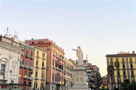 The Architecture of Naples' Historic Center - Lions in the Piazza