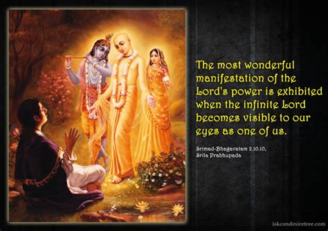 Manifestation of The Lord’s Power | Spiritual Quotes By ISKCON Desire Tree