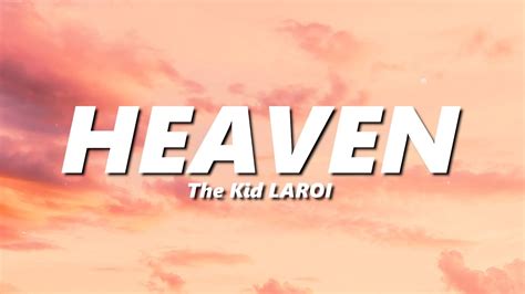 The Kid LAROI - HEAVEN (slowed + reverb) - YouTube