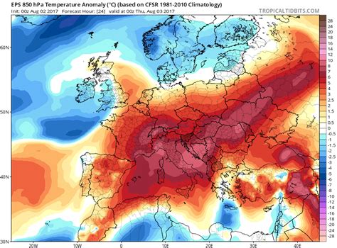 Follow up on the heat wave - Wednesday, August 2nd, 2017 » Severe ...