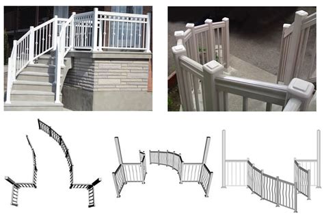 Curved Railings - Toronto Aluminum Railings