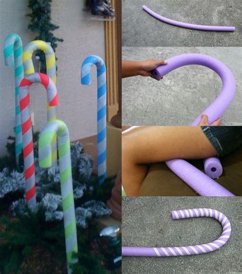 Giant candy canes | Candy land christmas, Candy christmas decorations ...