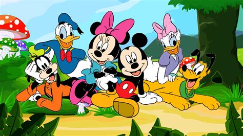 Walt Disney Cartoon Characters Wallpapers - Wallpaper Cave