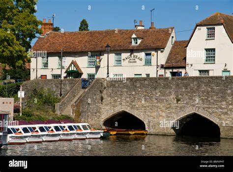 Abingdon, River Thames Bridge Stock Photo - Alamy