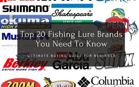 Top 20 Fishing Lure Brands You Need To Know - in 2023