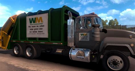 Real Trash truck and taxi ATS - ATS Mod | American Truck Simulator Mod