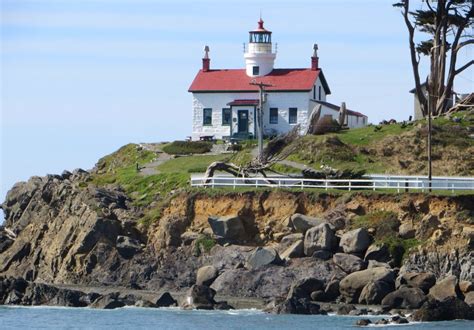 Battery Point Lighthouse Beach in Crescent City, CA - California Beaches