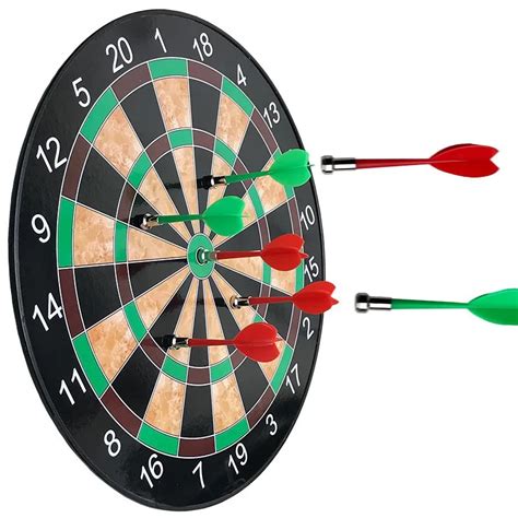 12/15/17Inch Professional Magnetic dart board with magnetic darts ...