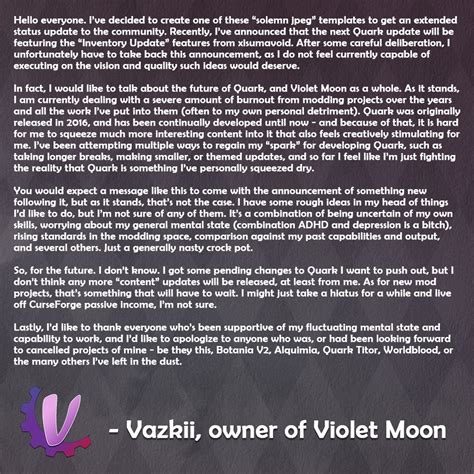 Violet Moon on Twitter: "Quick update https://t.co/q5xD2r22kU" / Twitter