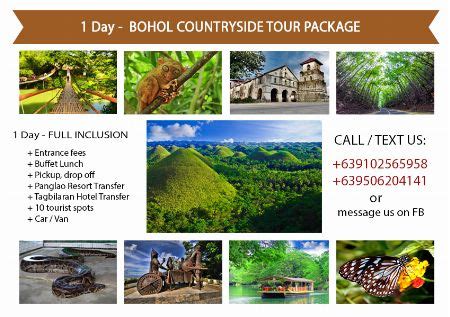 Bohol Day Tour Package [ Tour Packages ] Bohol, Philippines -- angela26