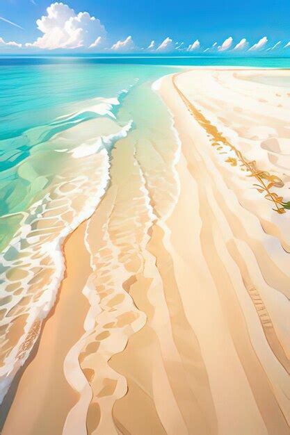 Premium Photo | Cartoon paradise beautiful beach adventures