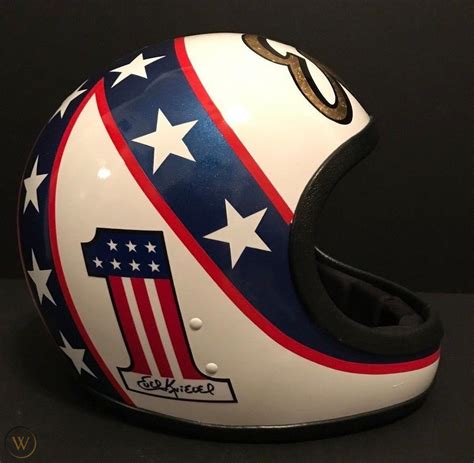 Evel Knievel Helmet - "ONE OF A KIND" -Custom Made Edition - | #1918162291