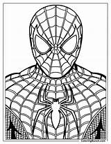 Spider Man Coloring Pages Free PDF Printables sketch template