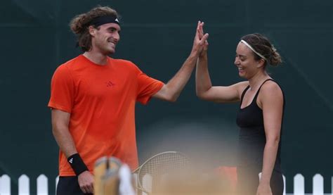 WATCH: Tsitsipas and Badosa love story continues at The Boodles