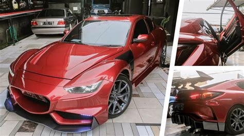 This Mazda RX-8 Coupe Conversion With Mazda6 Eyes Is So Crazy It Might ...