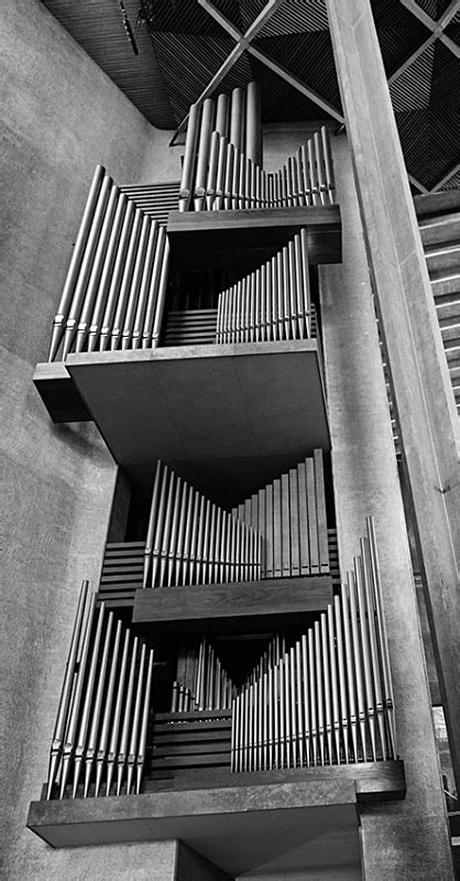 1927 - Coventry Cathedral - Organ Pipes