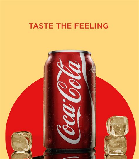 Emil L - Product render - Coca Cola: Taste the feeling