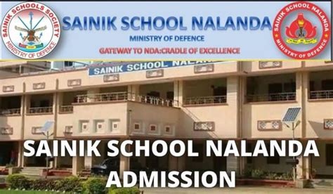 Sainik School Nalanda Admission 2023 Admit Card, Answer Key, Cut Off, Result, Fees