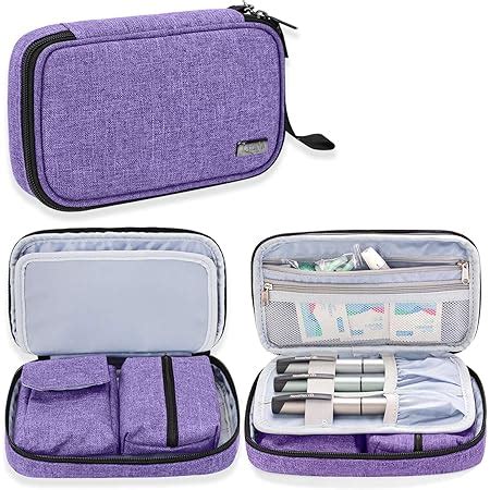 Amazon.com: Hard Shell Diabetic Supplies Travel Case Diabetes Testing Kit Organizer Bag for ...