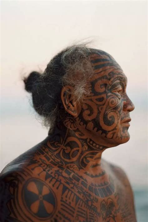 Voyages through Polynesia | Marquesan tattoos, Maori face tattoo, Maori ...