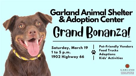 Garland Animal Shelter & Adoption Center Grand Bonanza