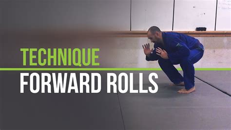 How to roll forward in martial art