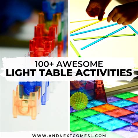 Light table for preschool classroom - filngulf