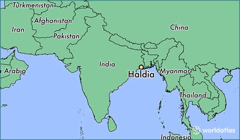 Where is Haldia, India? / Haldia, West Bengal Map - WorldAtlas.com