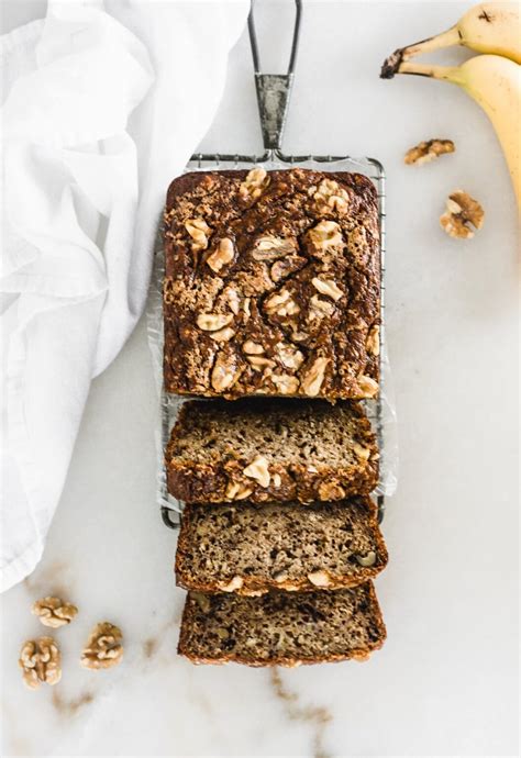 Healthy Banana Nut Bread