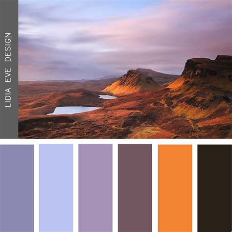 dusk lilac theme | Color therapy, Nature inspiration, Color schemes