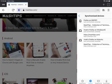 How to Reopen Closed Tabs in Firefox for PC and Phone - MashTips