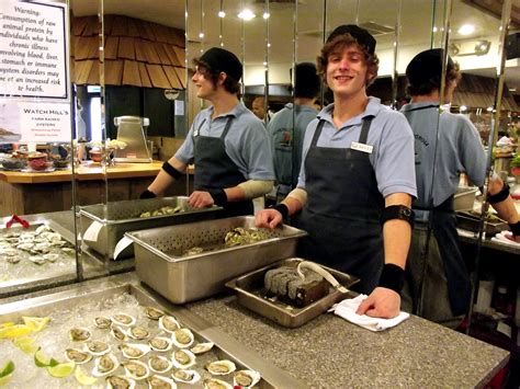 Nordic Lodge, Charleston Rhode Island.This is Deven, expert oyster ...