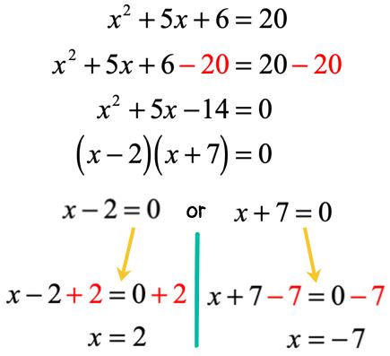 5 3 Solving Quadratic Equations By Factoring Answer Key - Tessshebaylo