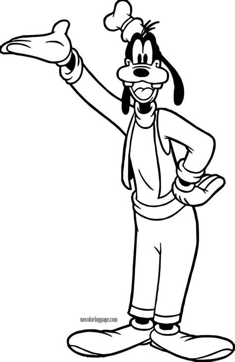 Goofy Coloring Pages Printable