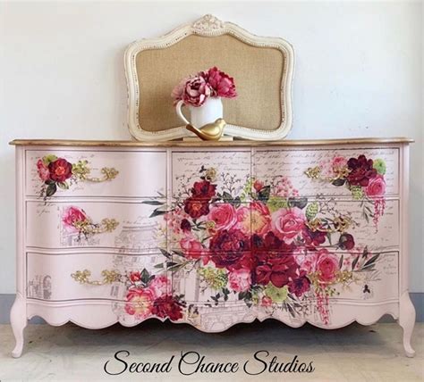 Flower Transfers For Furniture - tyjsergdhj2