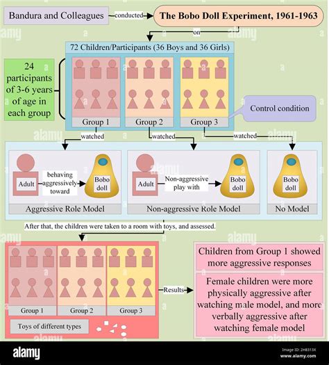 The Bobo Doll Experiment, 1961-1963 Stock Photo - Alamy