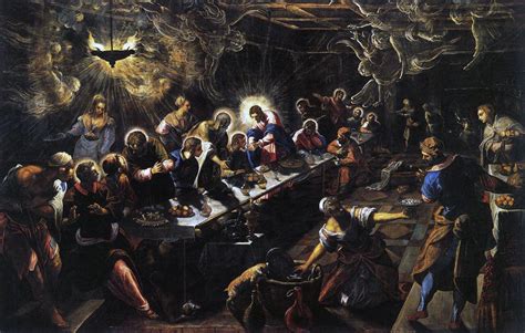 The Last Supper by Tintoretto (Illustration) - World History Encyclopedia