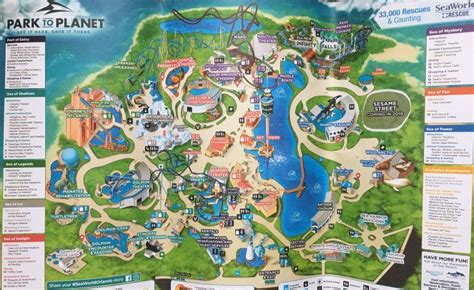 2019 SeaWorld Orlando Ultimate Guide - ThemeParkHipster Orlando Map, Orlando Parks, Seaworld ...