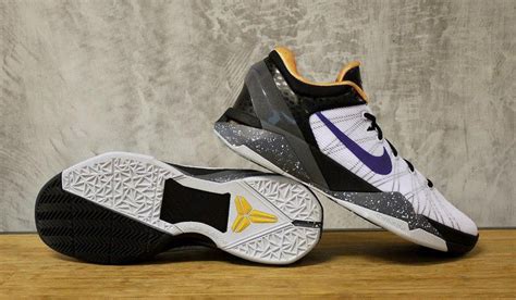 Release Date // Nike Kobe VII - White/Black-Gold-Purple | Sole Collector