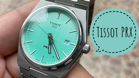 Tissot PRX (Tiffany Blue) - Full Review - YouTube