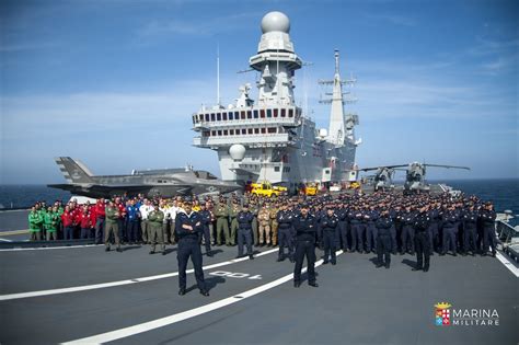 Italian Aircraft Carrier Cavour is Back Home, Qualified for F-35B ...