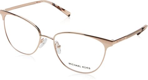 Michael Kors MK3018-1194 ROSE GOLD-TONE Eyeglasses frame w/demo Lens-54mm at Amazon Women’s ...