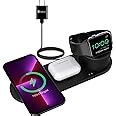 Amazon.com: Aresh 3 in 1 Wireless Charging Station Compatible with ...