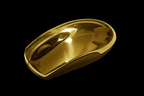 gold item photo: gold computer mouse pictures